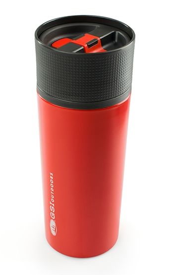 GSI Outdoors Glacier Stainless Commuter Mug 503ml - red