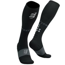 Térdzoknik Compressport Full Socks Oxygen - black