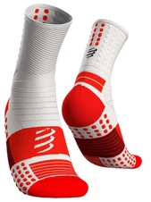 Zokni Compressport Pro Marathon Socks - white