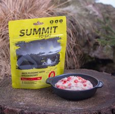 Summit To Eat - rice pudding with strawberries