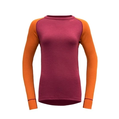 Termo alsónemű Devold Expedition Woman Shirt - beetroot flame